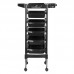 Hairdressing Trolley GABBIANO FX11-5 Black